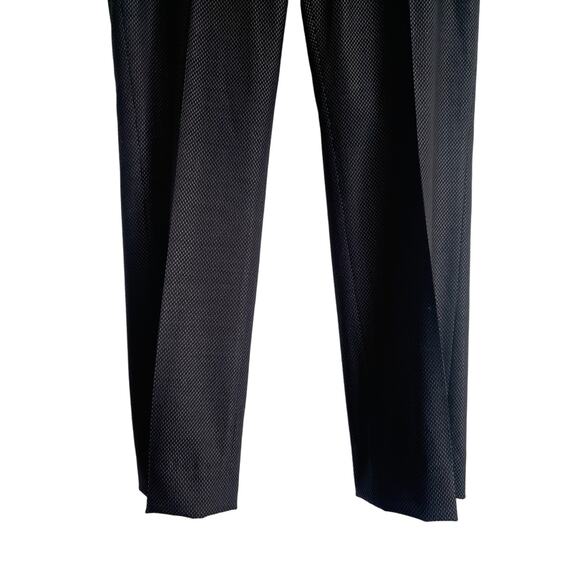 Lafayette 148 New York Barrow Printed Stretch Wool Pants Size 4 - Picture 3 of 10